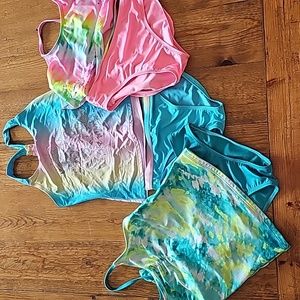 Lot of Girls 2 piece swimsuits ALL size 10-12